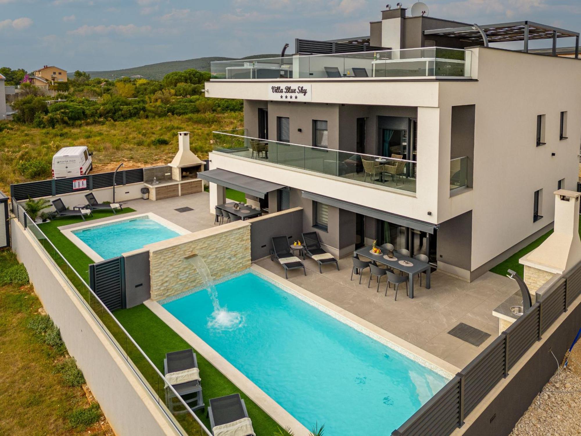 Villa Blue Sky 2 Zadarvillas Turanj Zewnętrze zdjęcie